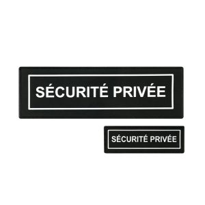 DISPO EN PRÉ-COMMANDE – Lot dossard + bande poitrine SÉCU-ONE Sécurité Privée