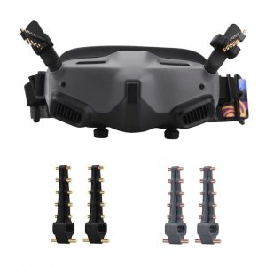 Antennes Yagi Amplificateurs Booster Signal 5.8Ghz pour Lunettes DJI Goggles 2 (Avata) / DJI Smart Controller / FIMI X8 Mini / SJRC F11S