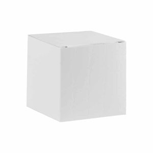 Boite à dragées cube effet croco