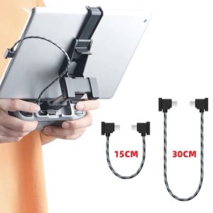 Câble Data Souple en Nylon pour Télécommandes DJI RC-N1 / RC-N2 / RC-N3 (Mavic Air 2/2S/3/3S / Mini 2/2SE/4K/3/3 Pro / Mavic 3)