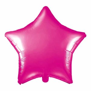 Ballon- Etoile- Fuchsia