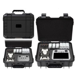 Mallette Coque Rigide Anti-Déflagrante avec Bandoulière pour drone DJI Mini 4 Pro