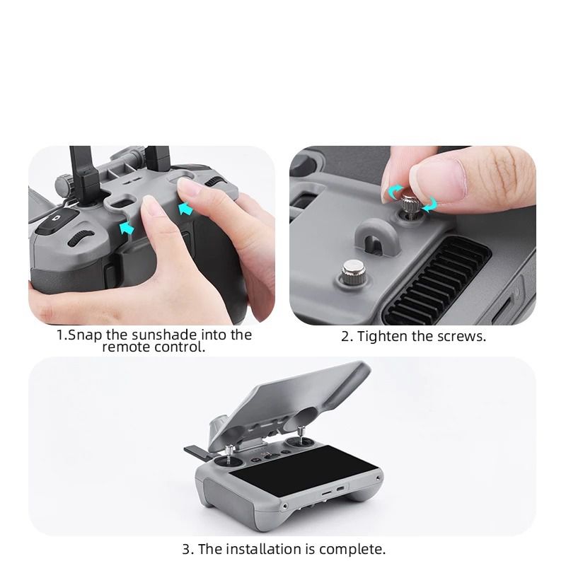 Pare-soleil / Coque de Protection 2 en 1 pour Radiocommande DJI RC 2 – Image 5