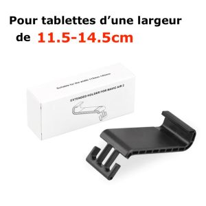Support pour Tablettes de Largeur 11.5-14.5cm pour Télécommandes DJI RC-N1 / RC-N2 / RC-N3 (Mavic Air 2/2S/3/3S / Mini 2/2SE/4K/3/3 Pro / Mavic 3)