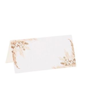 Marque place Pampas et Fleurs de Coton – Lot de 10