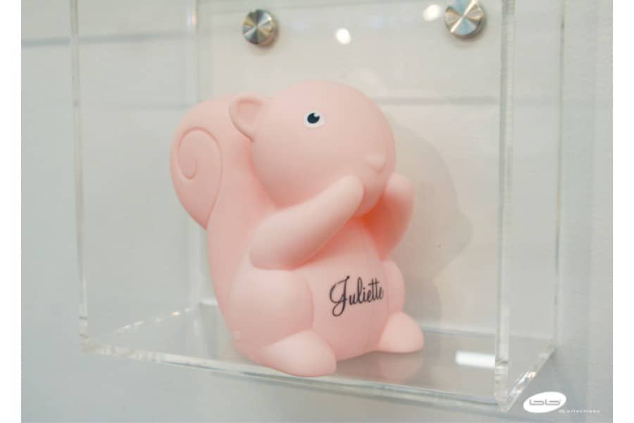 Tirelire Écureuil – Rose – Image 2