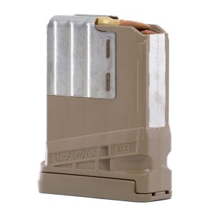 Lancer Chargeur 10 cps 308 Opaque Dark Earth pour SR-25/XCR/DPMS/SIG716
