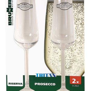 Verre à Prosecco BRUNNER Riserva Lot de 2, 250 ml