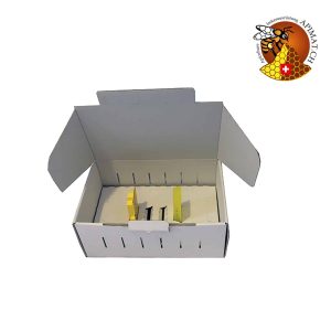 Carton de transport pour 24 cages à reine